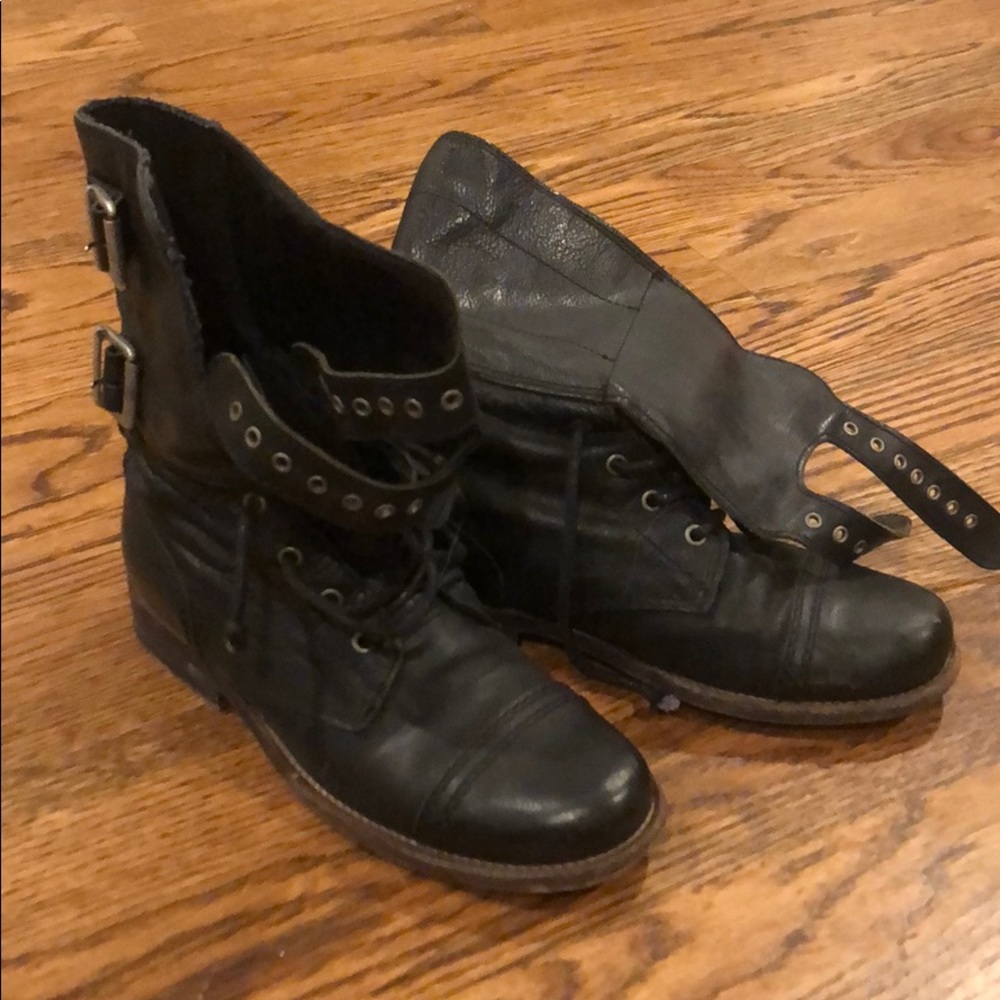 AllSaints moto boots sz 37